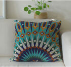 Square Cotton Linen Cushion With Insert - Morocco Style