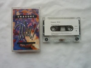 Erasure Wild! 11 track UK cassette tape - Picture 1 of 3