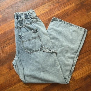 urban outfitters BDG Wide-Leg Light Blue Denim Jeans, small petite. Painter - Picture 1 of 8