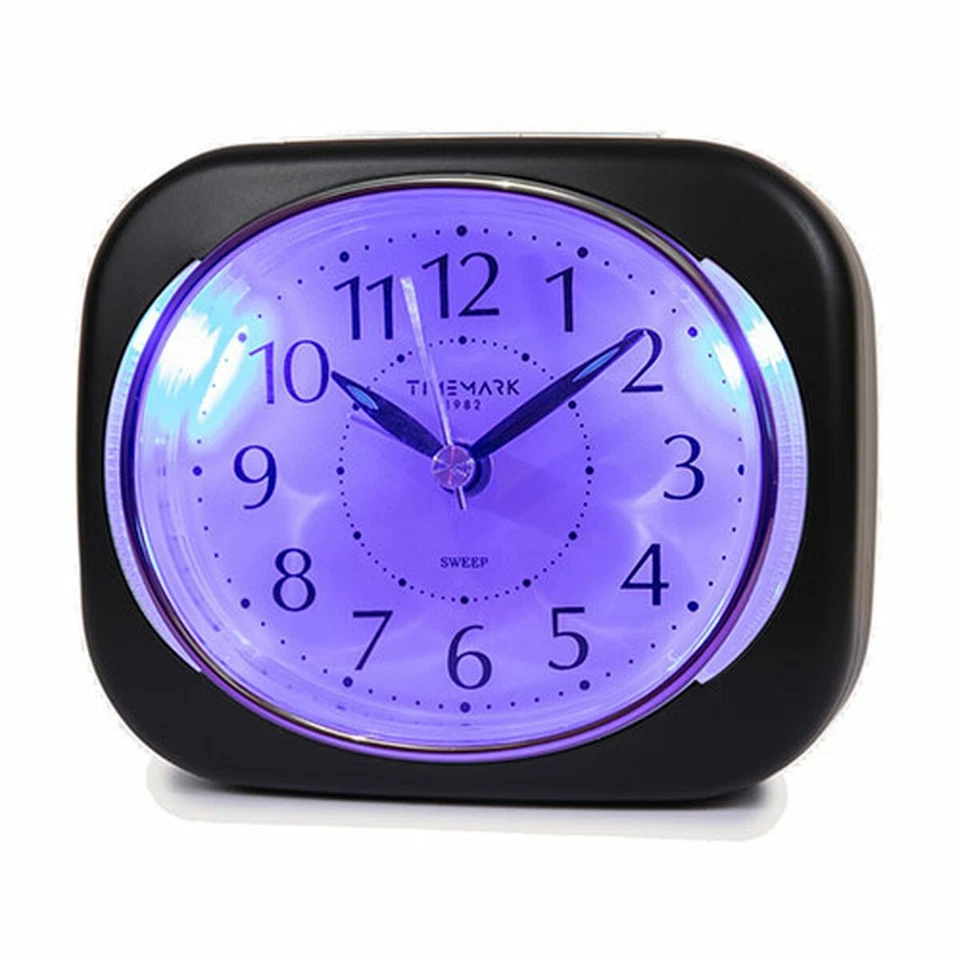 Reloj-Despertador Analógico Timemark 10 x 8,5 x 4 cm Negro Plástico Clásico - Imagen 1 de 1