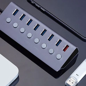 Externe Adapter Expansion Usb 3,0 Adapter Hub Micro Usb Power Port - Bild 1 von 12