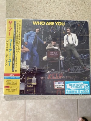 The Who "Who are You" 2025 Japanese 2 SHM-CD Set With Bonus Foto 1 de 3