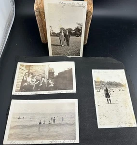 1923 Photo Photograph Edgewater Beach Ohio - Picture 1 of 5