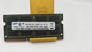 barrette ram memoire SAMSUNG M471B5673FH0-CH9 pc3-10600S DDR3 2Go PORTABLE - Photo 1/3