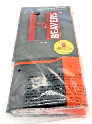 Oregon State Beavers Embellished Flag Two-Sided 28" x44" NCAA Team Sports - Image 1 of 3
