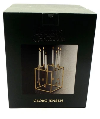GEORG JENSEN CENTERPIECE FOR CANDLEHOLDERS KERZENHALTER NEU IN OVP !! - Bild 1 von 3