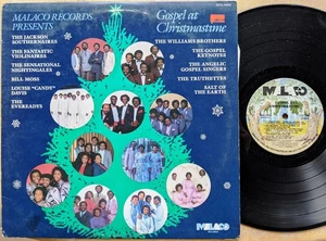 BLACK GOSPEL CHRISTMAS LP: MALACO RECORDS PRESENTS GOSPEL AT CHRISTMASTIME - Picture 1 of 2