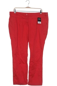 Pantalones de tela mujer sheego T. EU 50 algodón rojo #evs8v67 - Imagen 1 de 5
