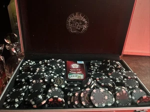 Ersatzstücke Millionen Pokerchips mit Koffer 1 Kartendeck - Bild 1 von 10