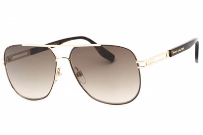 Очки солнцезащитные MARC JACOBS 633/S 001Q HA золотисто-коричневая оправа коричневые линзы 60 мм - Изображение 1 из 4