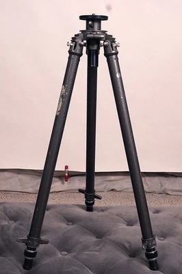 Patas de trípode Gitzo Vintage Profesional Aluminio Resistente con columna corta. Foto 1 de 4