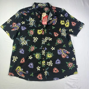 Mambo 40 Years Shelf Indulgence Button Down Shirt  Men’s Size XL Black Surf - Foto 1 di 11