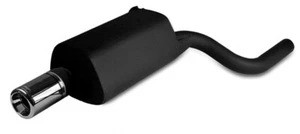muffler for BMW E39 sedan 528i 142kW 193HP 1997-2003 Single Round Tip 80mm - Picture 1 of 2
