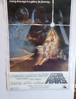Affiche rare originale Star Wars 20x28 Mark Hamill Carrie Fisher Ford George Lucas