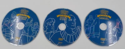 3 DVDS THE ANIMATED STORIES FROM THE BIBLE ABRAHAM JOSEPH IN EGYPT SAMUEL ENG - Image 1 of 4