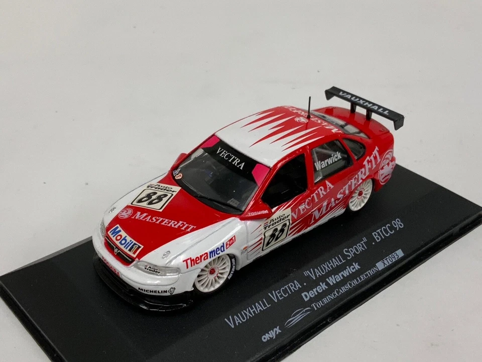 1/43 ONYX Vauxhall Vectra Dal 1998 Btcc Di Derek Warwick Auto #88 XT093 CS2192 - Immagine 1 di 4