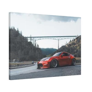 Nissan 370z High Resolution Museum Quality Horizontal Canvas Print #017 - Picture 1 of 10