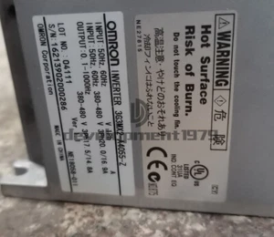Inversor usado 1 pieza Omron 3G3MX2-A4055-Z 400V/5,5KW probado - Imagen 1 de 2
