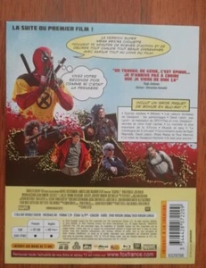 Deadpool 2 Blu-ray Steelbook J-Card Only (French Text) - Bild 1 von 3
