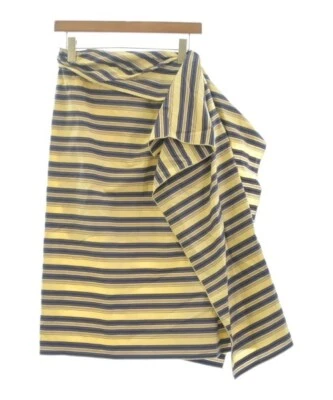 DRIES VAN NOTEN Long/Maxi Length Skirts YellowxNavyxBrown(Border) 2200542618178 Foto 1 de 4