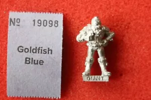 Citadel JD4 Judge Giant Dredd Games Workshop 2000AD IPC GW OOP Metall Figur 1985 - Bild 1 von 2