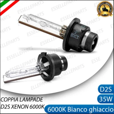 COPPIA LAMPADE FARI XENON ATTACCO D2S LUCE 6000K PER SAAB 9-3 2002-2007 - Immagine 1 di 4
