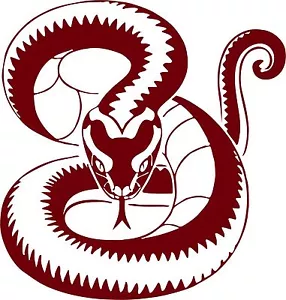 Snake Serpent Reptile Animal Design Truck Window Laptop Vinyl Decal Sticker - Picture 1 of 2