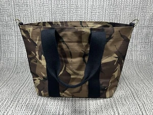 PRESERVES CO "City Brief" Tote Bag, Medium, HBT Herringbone, Forestry Camouflage - Picture 1 of 7