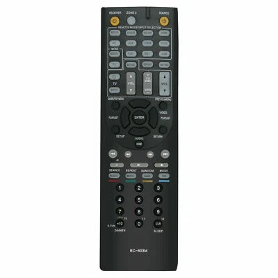 New RC-803M For ONKYO Audio Video Receiver AV Remote Control  TX-NR609 HT-S7409 - Bild 1 von 4