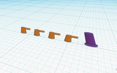 Sondes "PITOT" pour jets modernes -1/72 (Dassault Mirage F1 - Mirage III-) - Photo 1/4