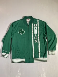 Mitchell & Ness NBA Boston Celtics Mens XL 48 RARE VINTAGE Jacket USED MINT - Picture 1 of 9