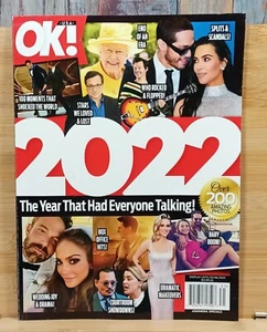 OK! Magazine 2022 The Year That Had Everyone Talking Over 200 Photos 2023 - Imagen 1 de 20