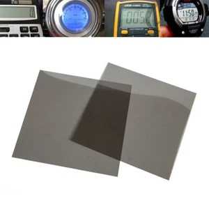 Polarized Film Sheets3PCS7“x7”Adhesive Polarizer Linear Polarizing Filter Screen - Picture 1 of 5