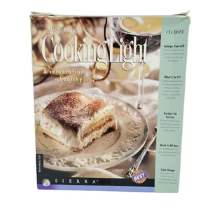 Vintage MasterCook Cooking Light CD Rom WIN/MAC 1995 Celebration Healthy Living - Picture 1 of 4