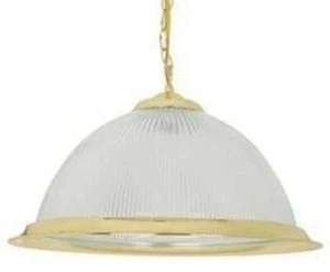 Sunset Lighting F9630-10 Pendant Gold & Clear NEW IN BOX! FREE SHIPPING! - Picture 1 of 4