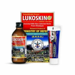 Aimil Lukoskin Ointment and Liquid Combo - Ointment 40 gms + Oral Liquid 100 ml - Picture 1 of 2