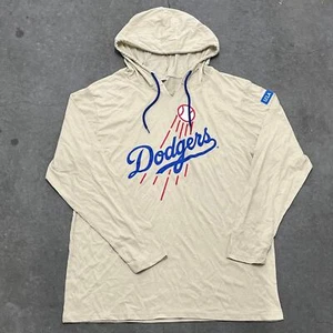 Los Angeles Dodgers Logo Official Game Giveaway dünner cremefarbener Hoodie - Bild 1 von 3