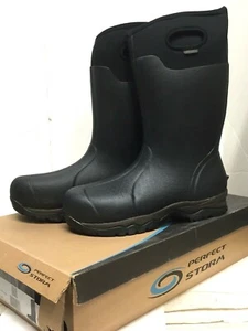 Perfect Storm Herren Stiefel Shelter hoch schwarz 100% wasserdicht - 30F bis 60F NEU - Bild 1 von 10