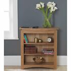 Crescent small bookcase solid modern oak living room office furniture
