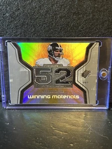 2007 Spx Winning Materials BEN ROETHLISBERGER 'Gioco Usato Maglia' Steelers - Foto 1 di 2