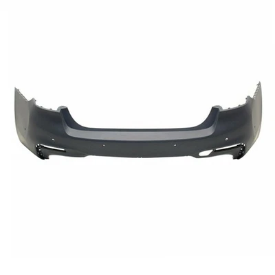For 17-19 5-Series w/M Sport Rear Bumper Cover Assembly w/Park Aid Sensor Holes Foto 1 de 4