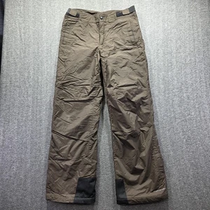 Columbia Pantaloni da Neve Gioventù 18/20 Marrone Omni-Shield Impermeabili Sci Isolati - Foto 1 di 12