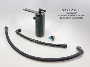 For 14-18 GM Chevrolet GMC Truck 5.3L Pro Series Single Valve Oil Catch Can - Picture 1 of 1
