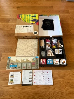 The Gallerist Art of Strategy Vital Lacerda Board Game *See Description* - Image 1 of 4