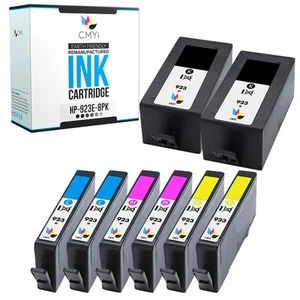 8X kompatybilne z CMYi wkłady drukarki 923e do HP OfficeJet Pro 8135e, 8139e - Zdjęcie 1 z 7