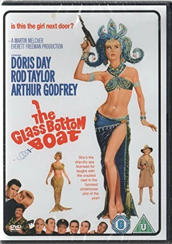 The Glass Bottom Boat DVD 1966 Region 2 BBFC U Doris Day Rod Taylor