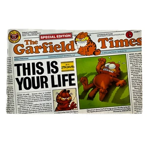The Garfield Times : This is Your Life By Jim Davis No. 10 (Paperback, 1987) - Picture 1 of 9