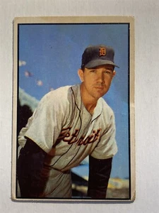 BILL WIGHT tigers 1953 Bowman Color #100 VG (Y2) - Picture 1 of 2