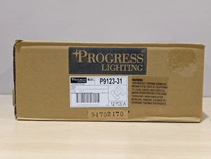 (12) Progress Lighting P9123-31 Alpha Trak Floating Canopy Accessory, Black  - Picture 1 of 1