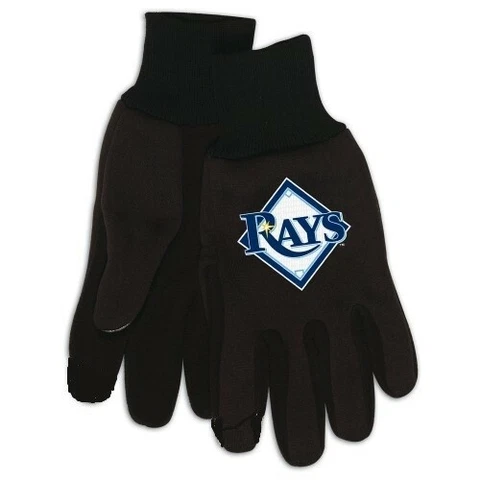 Tampa Bay Rays Technology Gloves MLB Baseball Touch Screen Texting Sports Fan Cover